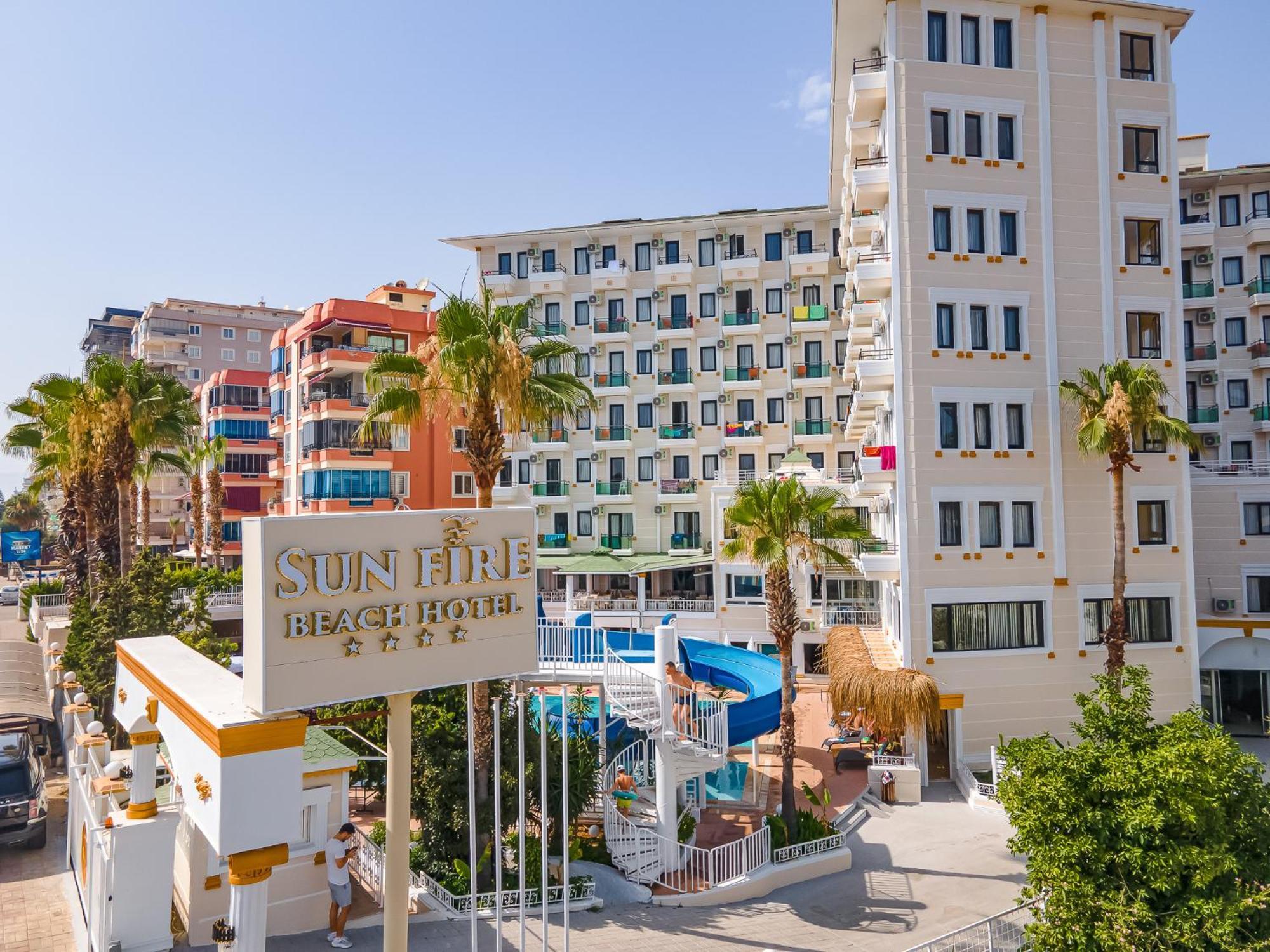Sun Fire Beach Hotel Аланя Екстериор снимка